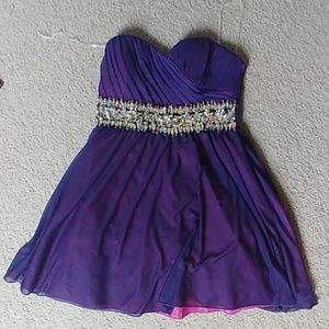 Purple dress